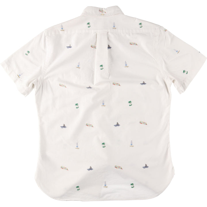 Ralph Lauren SLIM FIT Slim Fit All-Over Print Button-Down Hawaiian Aloha Shirt Men's L /eaa441641