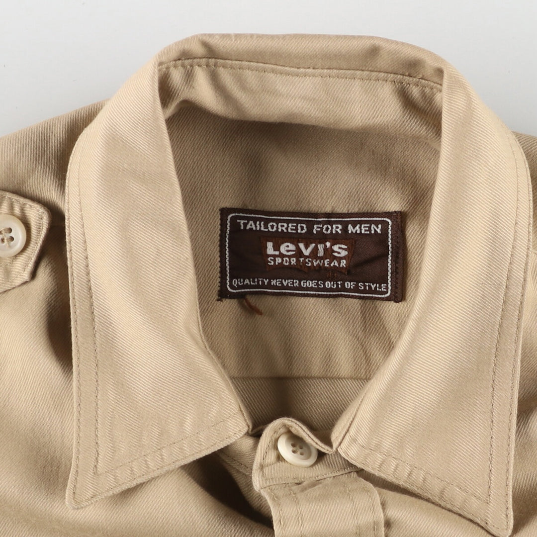 Levi's Short Sleeve Safari Shirt Men's S /eaa441648