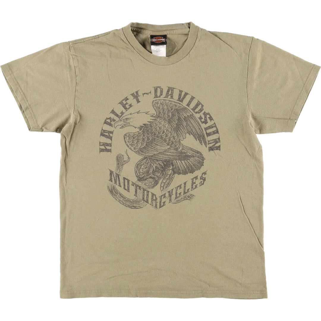 Harley-Davidson Eagle Pattern Motorcycle Bike T-shirt Men's M /eaa441684