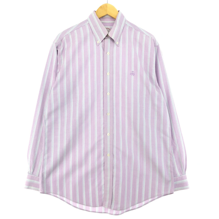 Brooks Brothers Est.1818 Long Sleeve Button-Down Striped Shirt Men's M /eaa441816