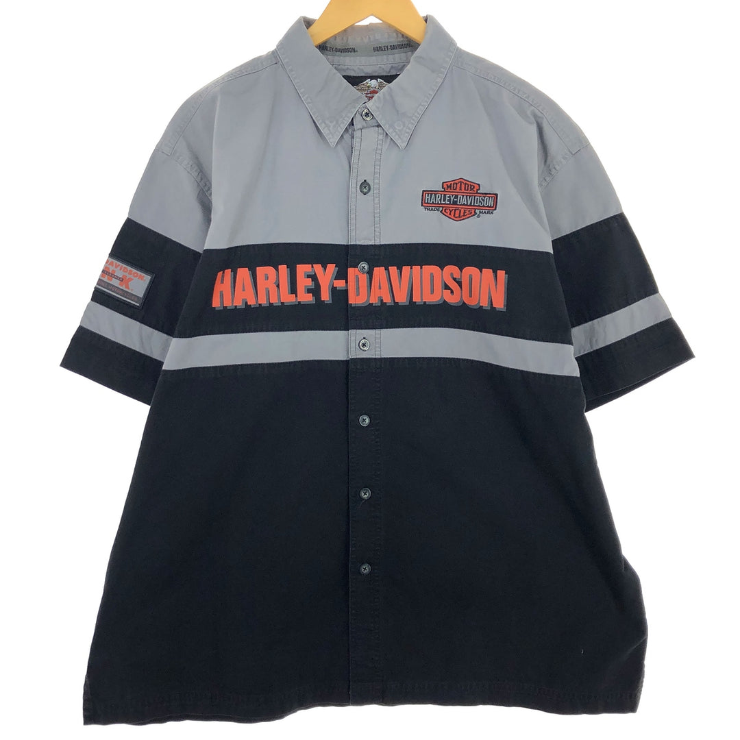 Harley-Davidson Short Sleeve Work Shirt Men's XL /eaa441853