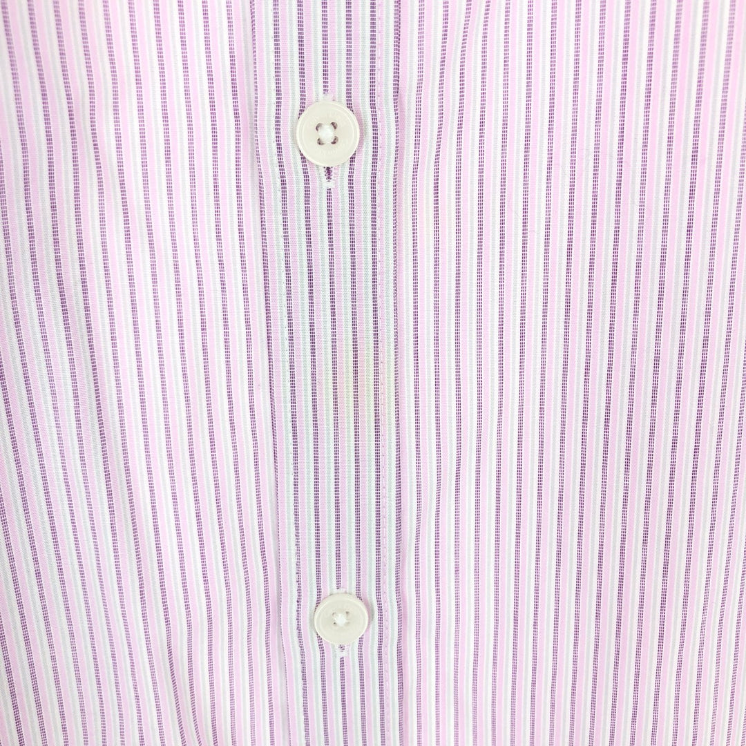 Calvin Klein Long Sleeve Cotton Striped Shirt Men's L /eaa441867