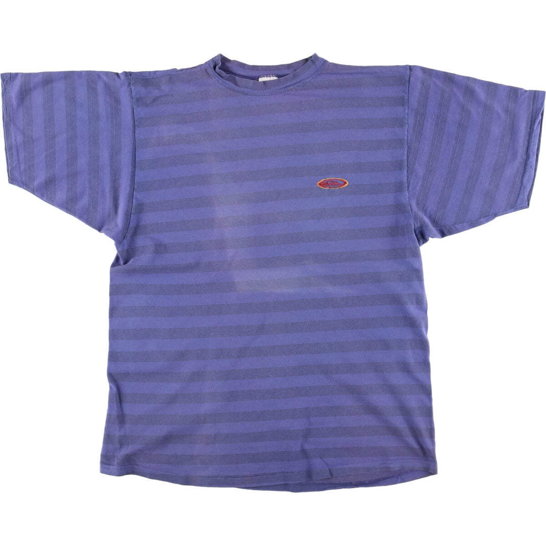 80'S QUIK SILVER Surf Skate T-shirt Made in USA Men's L Vintage /eaa441951