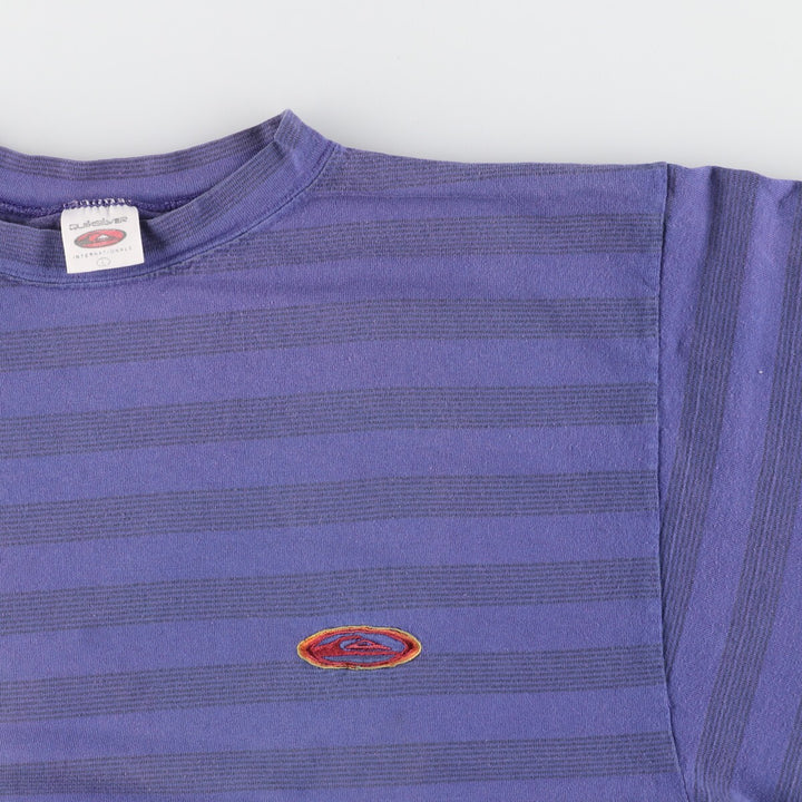 80'S QUIK SILVER Surf Skate T-shirt Made in USA Men's L Vintage /eaa441951