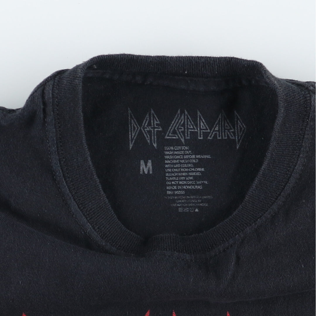 DEF LEPPARD Def Leppard Band T-shirt Band T Men's M /eaa442016
