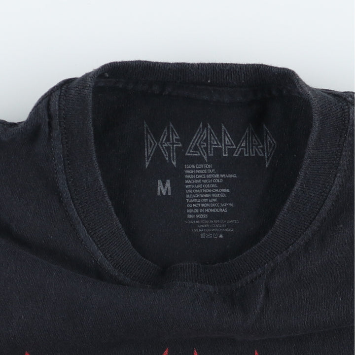 DEF LEPPARD Def Leppard Band T-shirt Band T Men's M /eaa442016