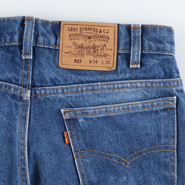 90'S Levi's 20517-0217 Orange Tab Bootcut Denim Pants Made in USA Men's W34 Vintage /eaa442031