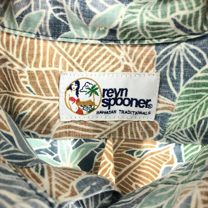 90'S Reyn Spooner Swimsuit Tag Bikini Tag All-Over Print Button-Down Pullover Hawaiian Aloha Shirt Men's S /eaa442043