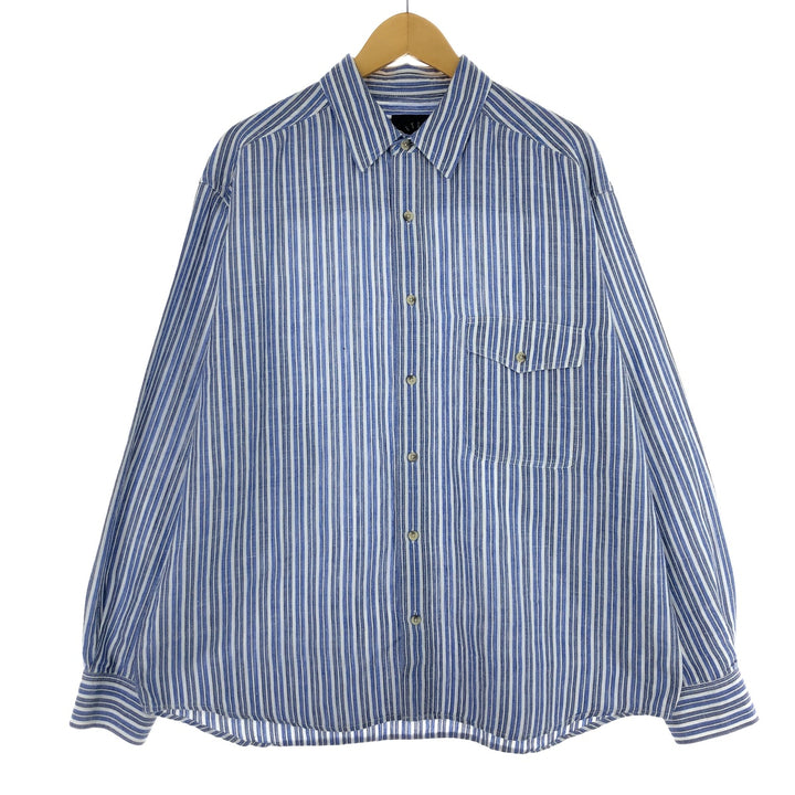 Lee RIVETED Long Sleeve Striped Shirt Men's L /eaa442141