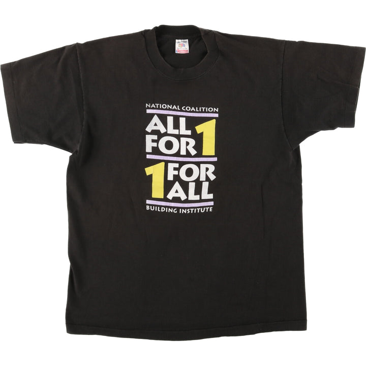 90'S Fruit of the Loom printed T-shirt, made in the USA, men's L, vintage /eaa442183