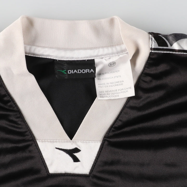 DIADORA ARSENAL Arsenal FC V-neck soccer uniform game shirt Men's S /eaa442234