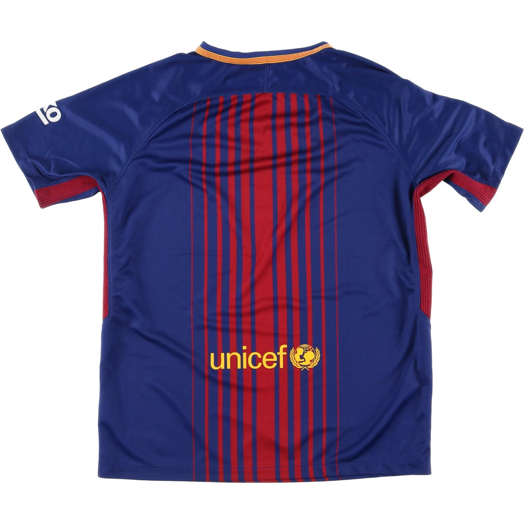 Nike DRI-FIT FC Barcelona Soccer Jersey Game Shirt Men's S /eaa442255