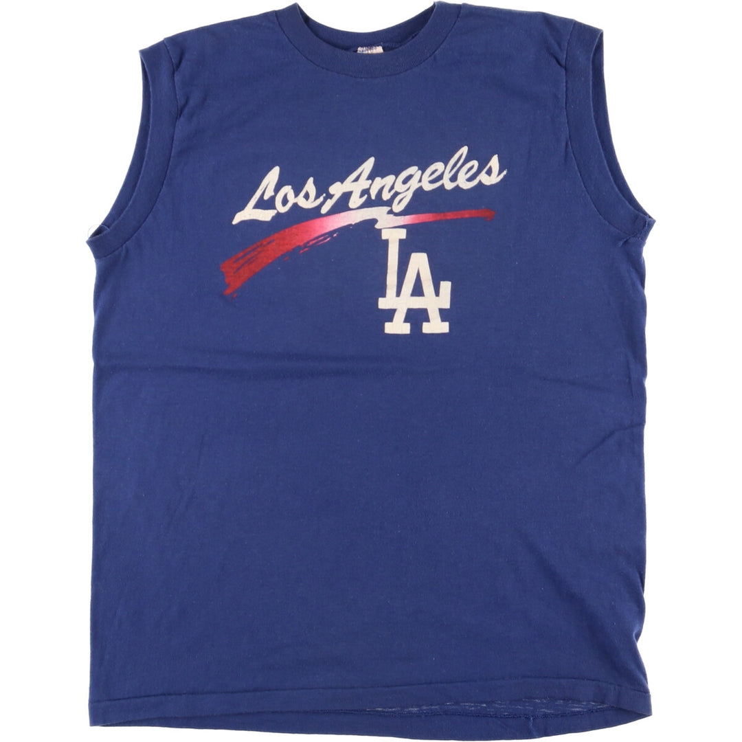 80'S Champion MLB LOS ANGELES ANGELS Tricot Tag Sleeveless T-Shirt Made in USA Men's XL Vintage /eaa442276