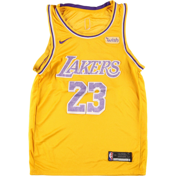 NBA LOS ANGELES LAKERS Los Angeles Lakers Numbering Game Shirt Replica Uniform Men's S /eaa442289