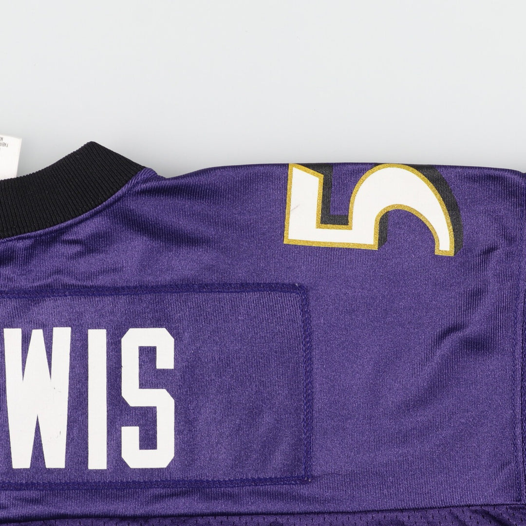 Adidas NFL RAY LEWIS Ray Lewis V-neck numbering game shirt football shirt men's XL /eaa442293