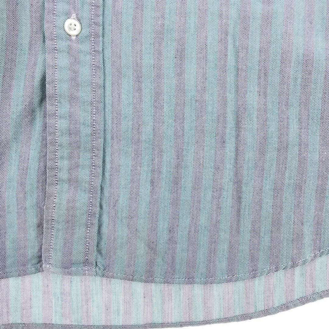 90'S LLBean Long Sleeve Button Down Striped Shirt Made in USA Men's XL Vintage /eaa442333