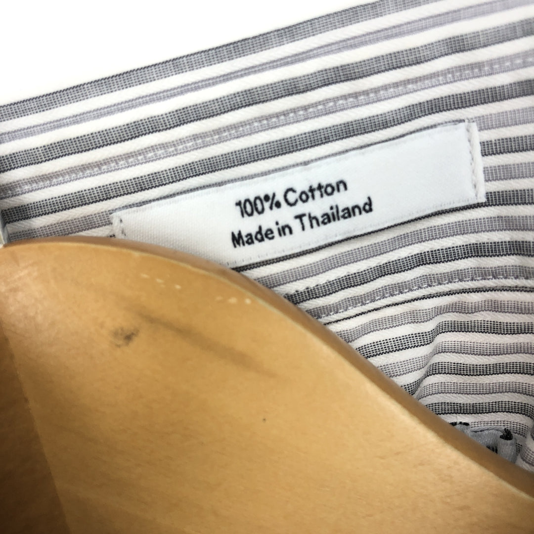 Calvin Klein Long Sleeve Cotton Striped Shirt Men's M /eaa442365