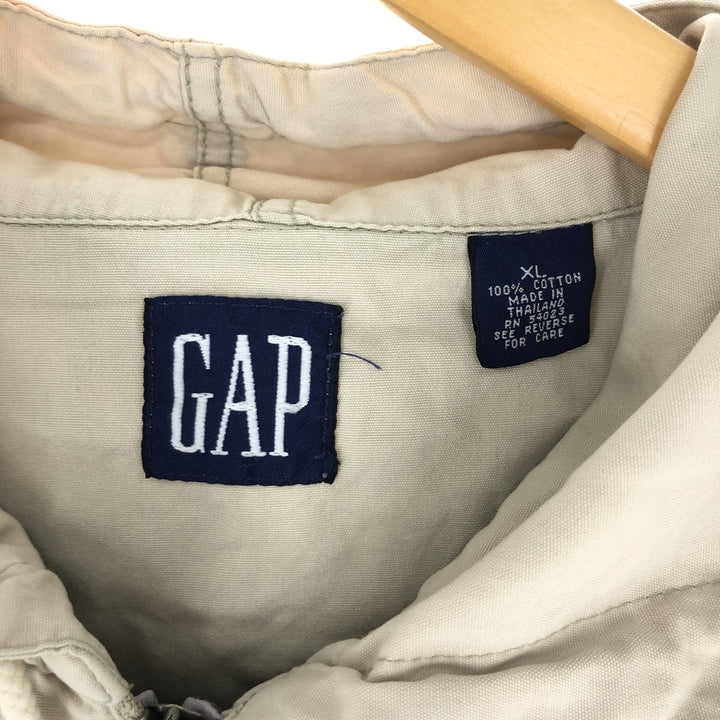 90'S GAP Old Gap Military Anorak Parka Cotton Parka Men's XL Vintage /eaa442453