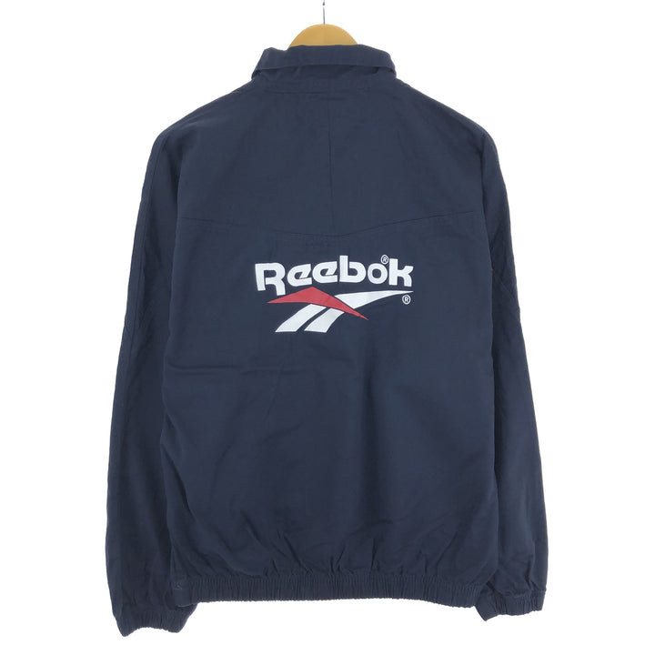 90'S Reebok Half Zip Cotton Pullover Men's S Vintage /eaa442461