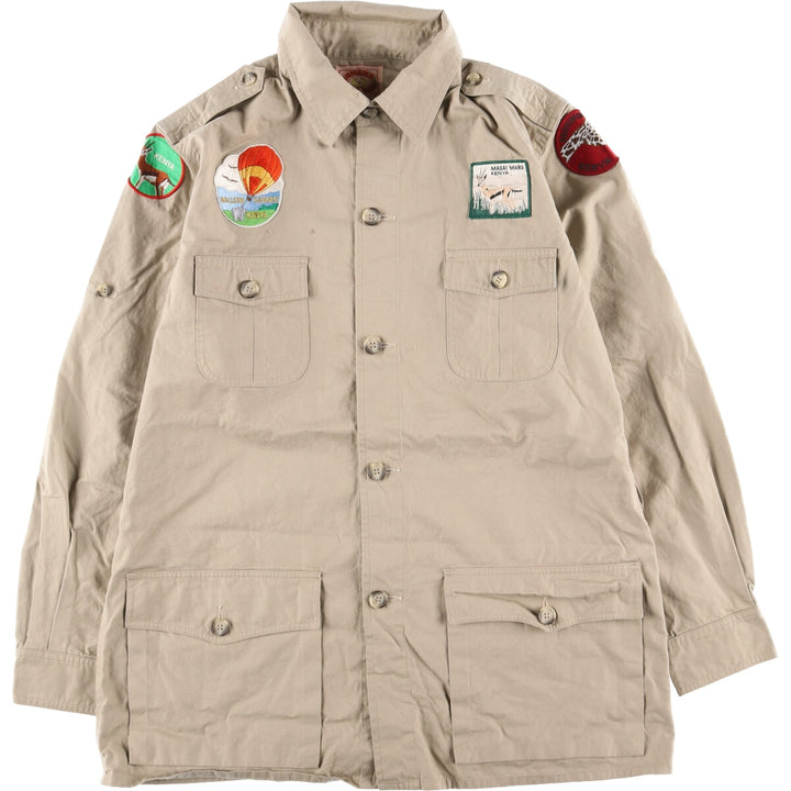 80'S Banana Republic Old Tag Safari Jacket Men's L Vintage /eaa442483