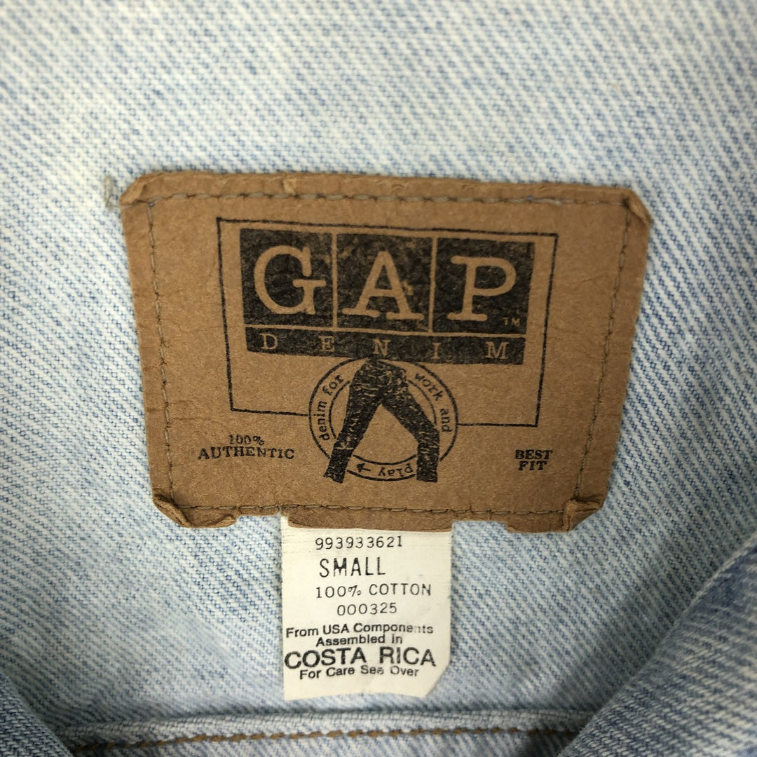 90'S GAP DENIM denim jacket G-jacket men's S vintage /eaa442491