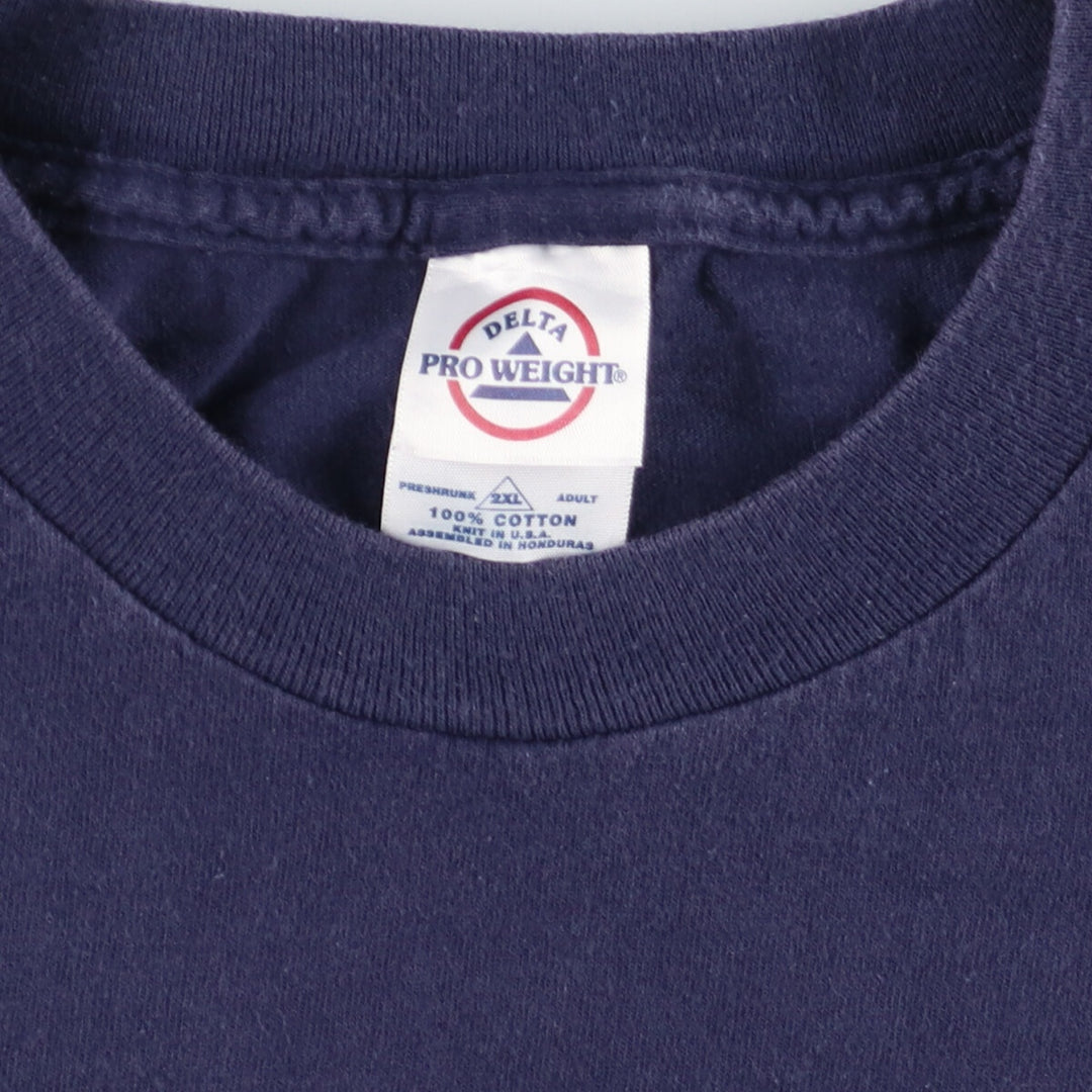 ~00'S DELTA Back Print Advertising T-Shirt Men's XXL /eaa442502