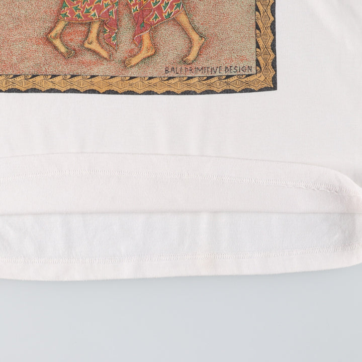 BALI PRIMITIVE Art T-shirt Men's M /eaa442599