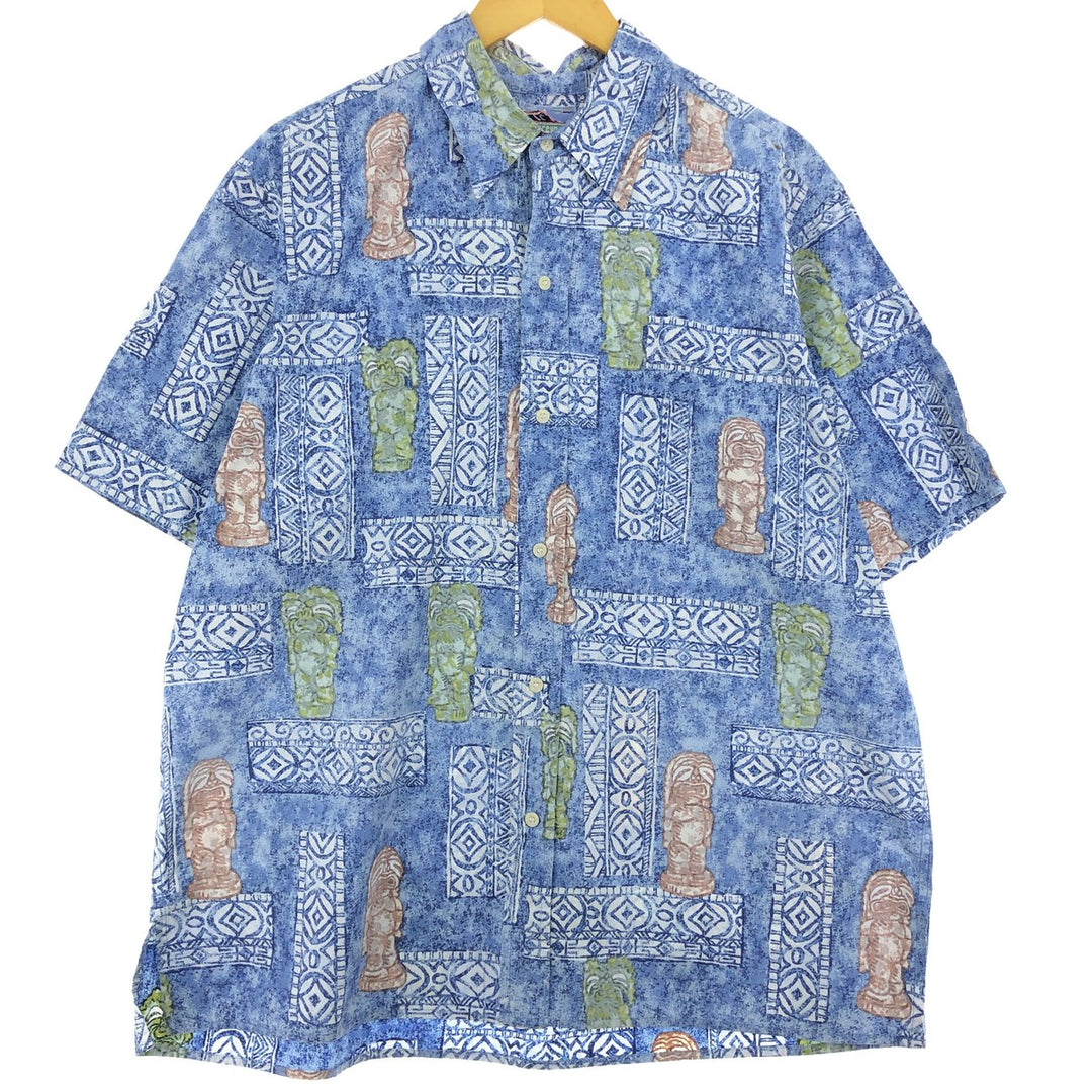 80s-90'S Reyn Spooner Diamond Head Tag All-Over Hawaiian Aloha Shirt Made in Hawaii Men's XL Vintage /eaa442659