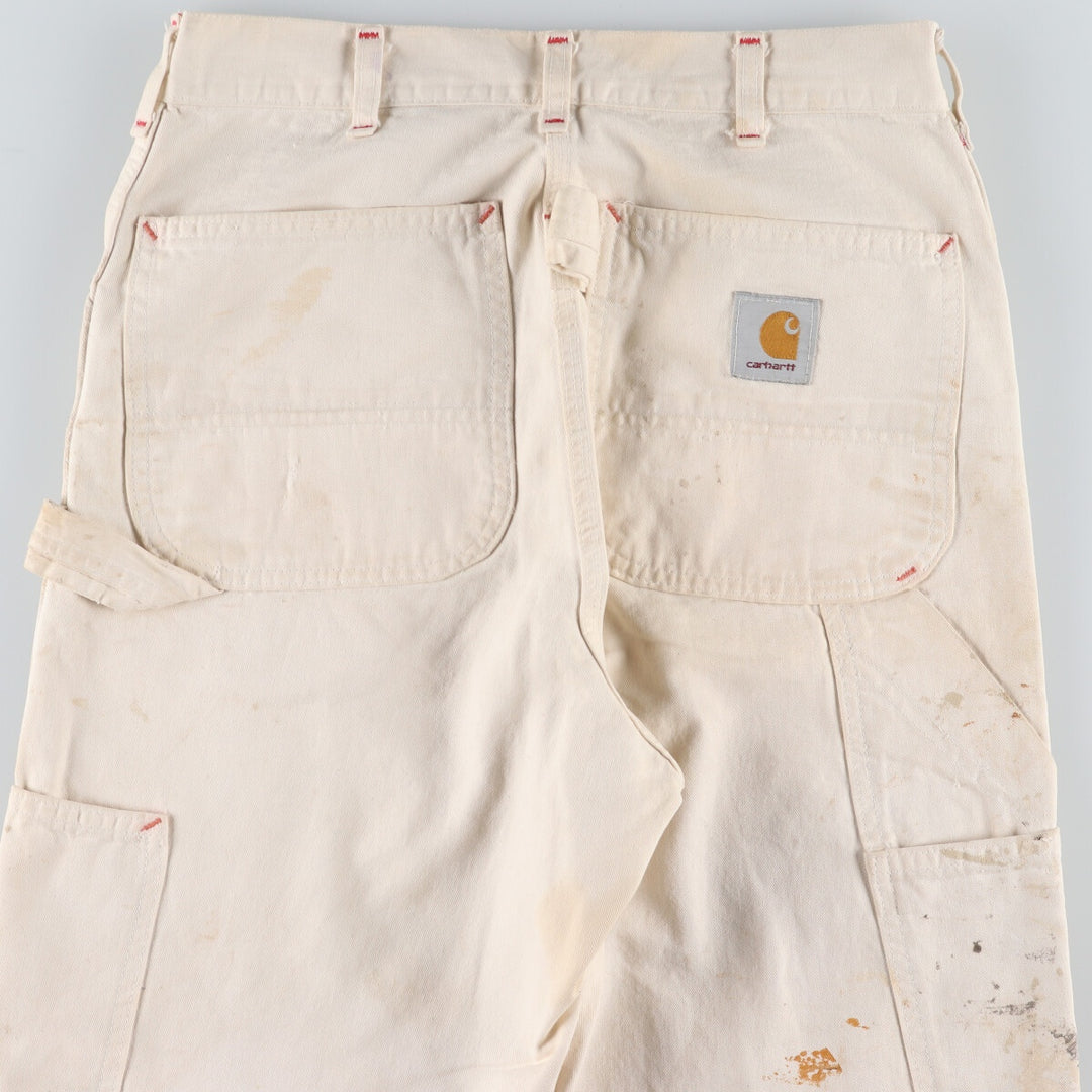 80'S Carhartt Double Knee Painter Pants Made in USA Women's L (w28) Vintage /eaa442702