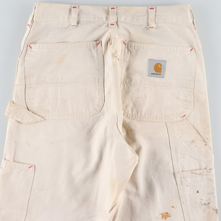 80'S Carhartt Double Knee Painter Pants Made in USA Women's L (w28) Vintage /eaa442702