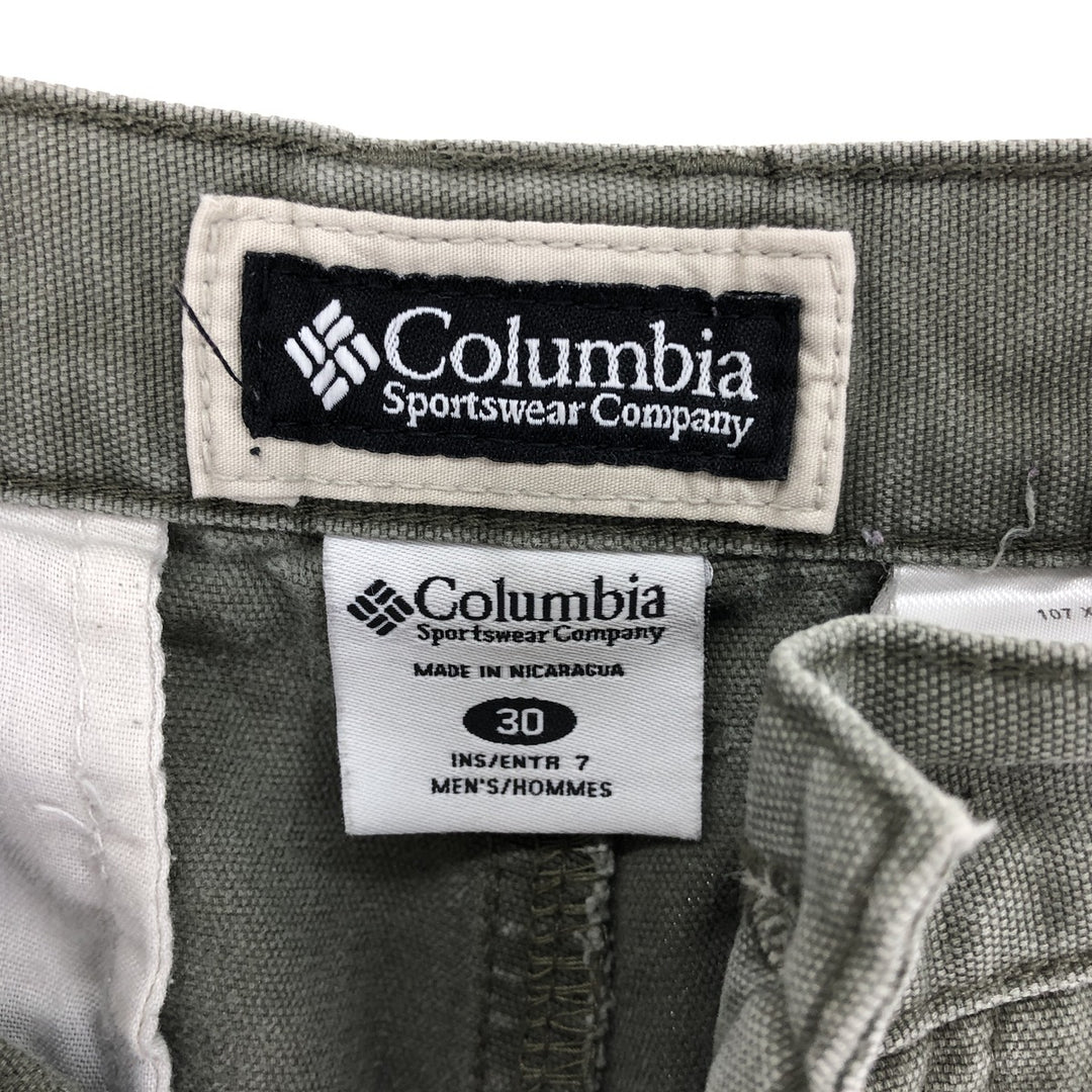 Columbia cargo shorts short pants men's w30 /eaa442779