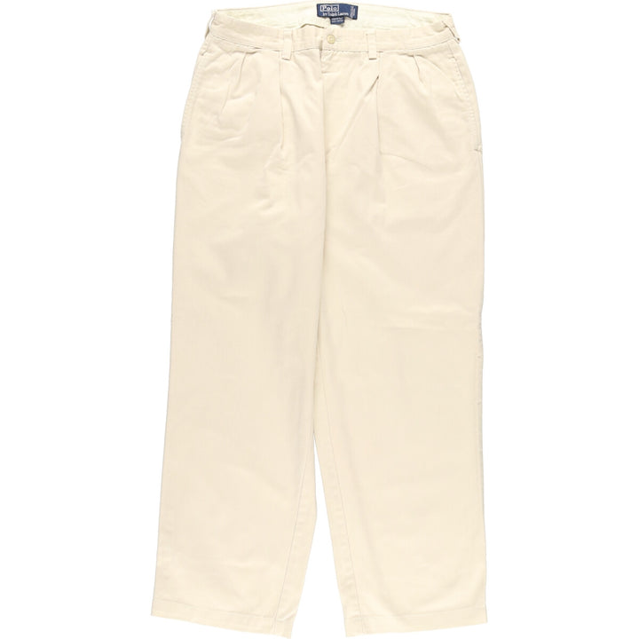 Ralph Lauren POLO by Ralph Lauren ANDREW PANT Two-pleat chino pants for men, equivalent to W32 / eaa442780