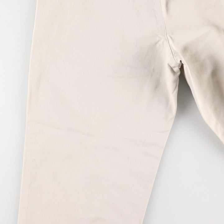 Eddie Bauer Relaxed Fit Chino Pants for Men, W35 cotton white type Vintage Second Hand