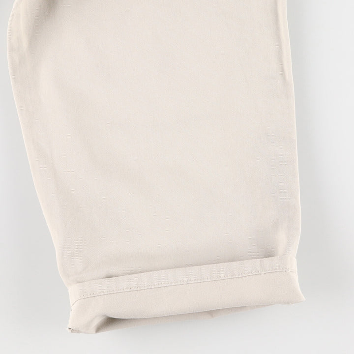 Eddie Bauer Relaxed Fit Chino Pants for Men, W35 cotton white type Vintage Second Hand