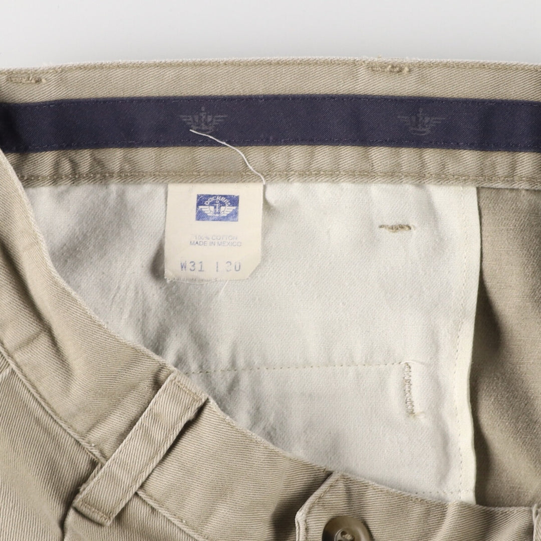 90'S DOCKERS Two-pleat Chino Pants for Men, W30 equivalent, Vintage /eaa442786