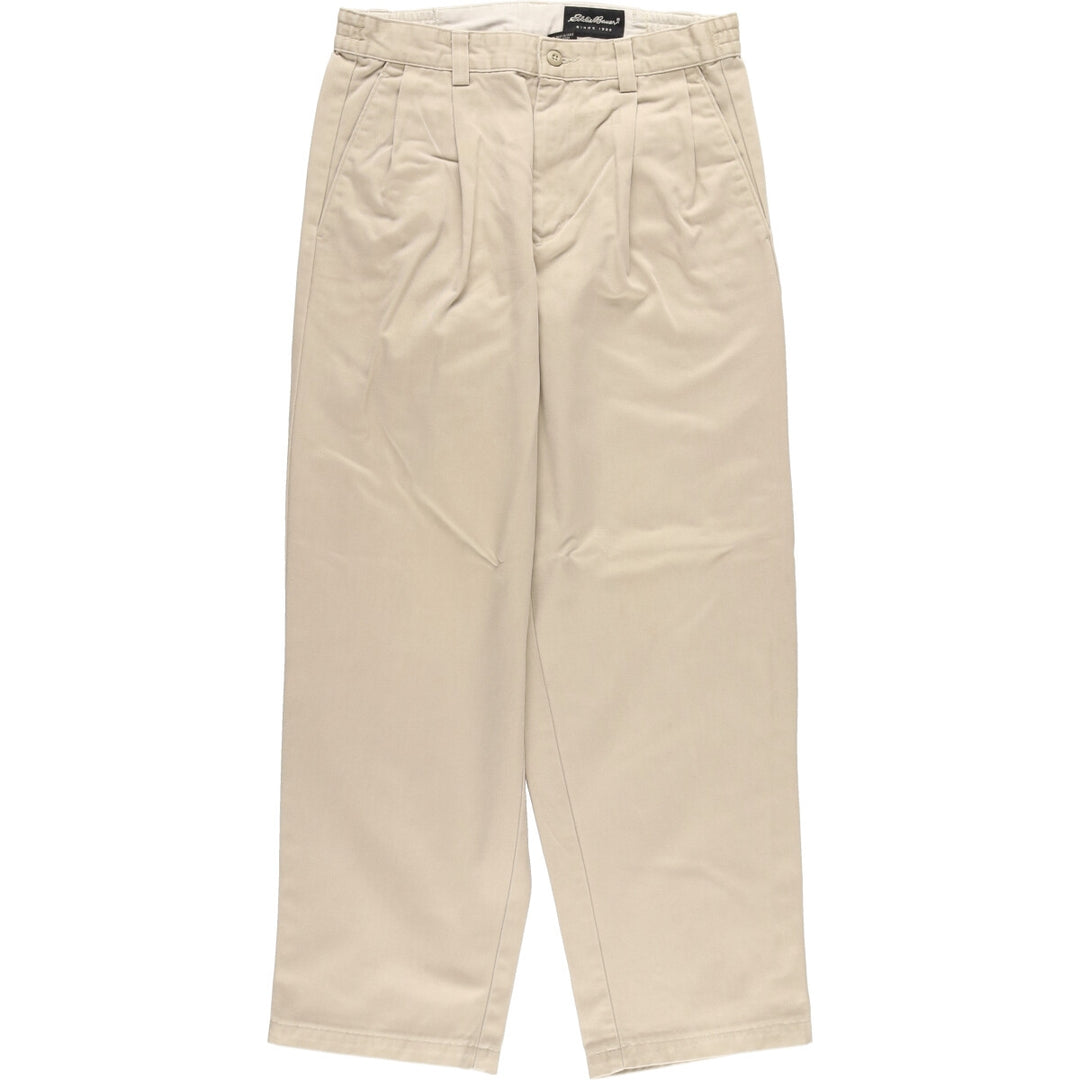 Eddie Bauer Two-pleat Chino Pants for Men, W30 equivalent / eaa442792