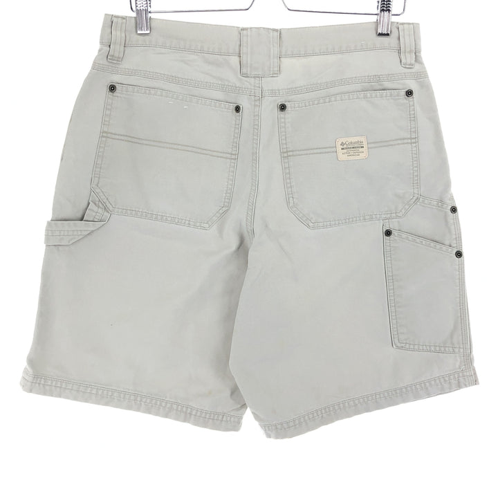 00'S Columbia Duck Painter Shorts Shorts Men's W34 cotton Beige type Vintage Second Hand