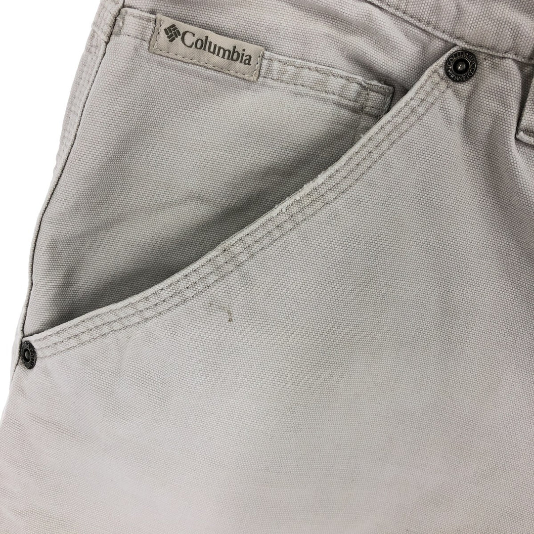 00'S Columbia Duck Painter Shorts Shorts Men's W34 cotton Beige type Vintage Second Hand