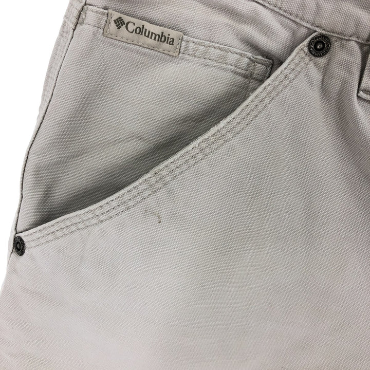 00'S Columbia Duck Painter Shorts Shorts Men's W34 cotton Beige type Vintage Second Hand
