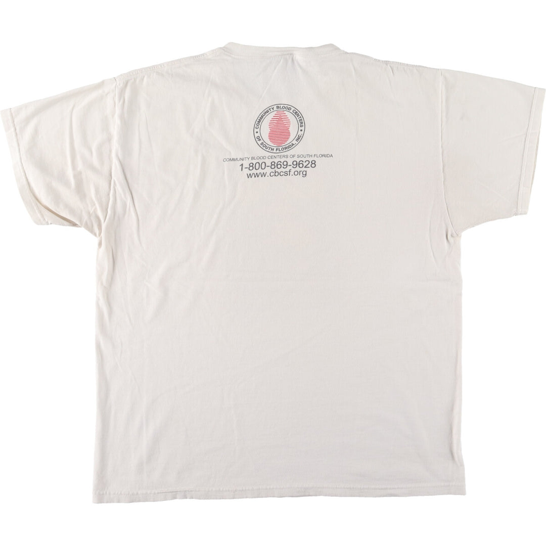 00'S Fruit of the Loom Art T-shirt Men's XL /eaa442811