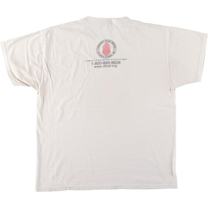 00'S Fruit of the Loom Art T-shirt Men's XL /eaa442811