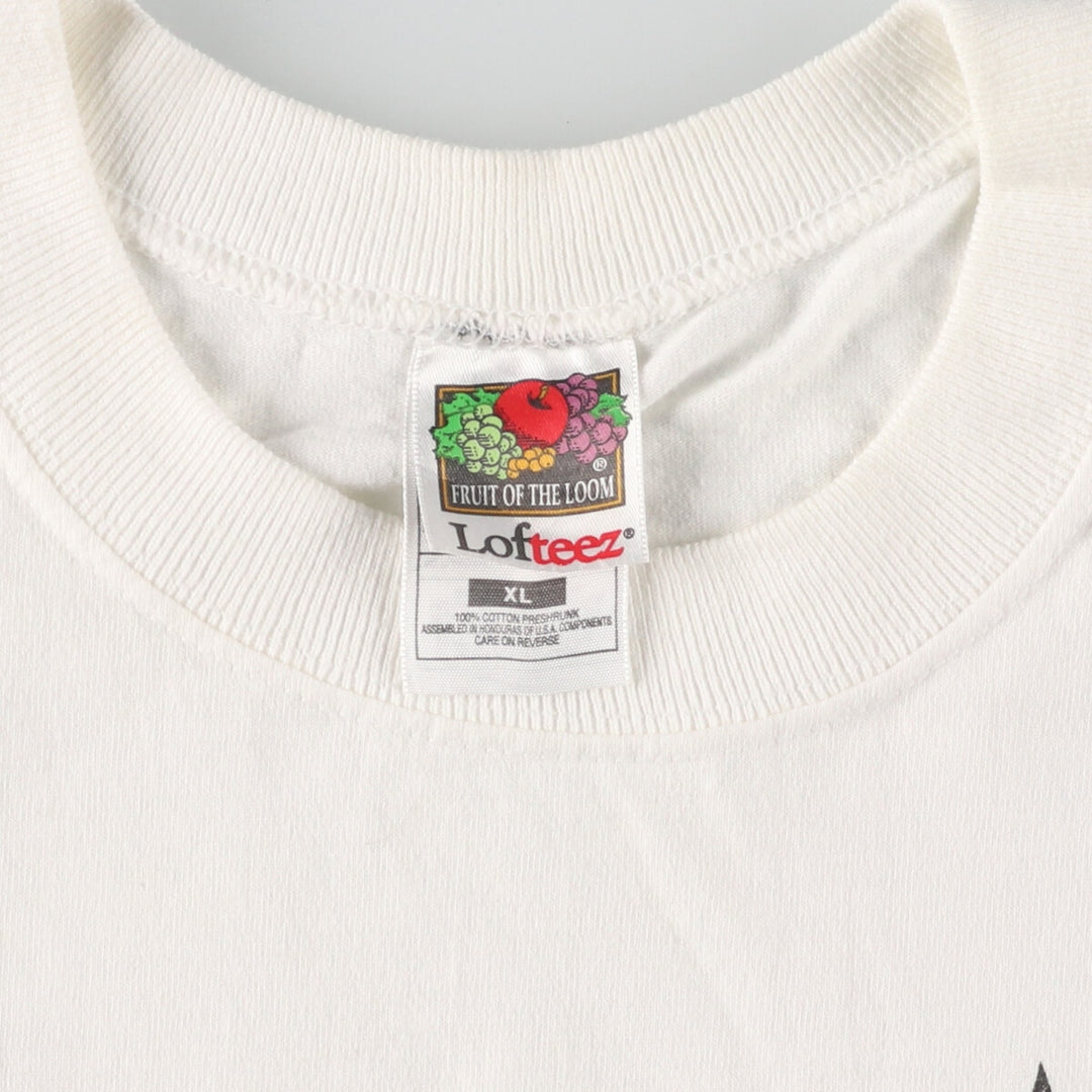 00'S Fruit of the Loom Printed T-shirt Men's XL /eaa442860
