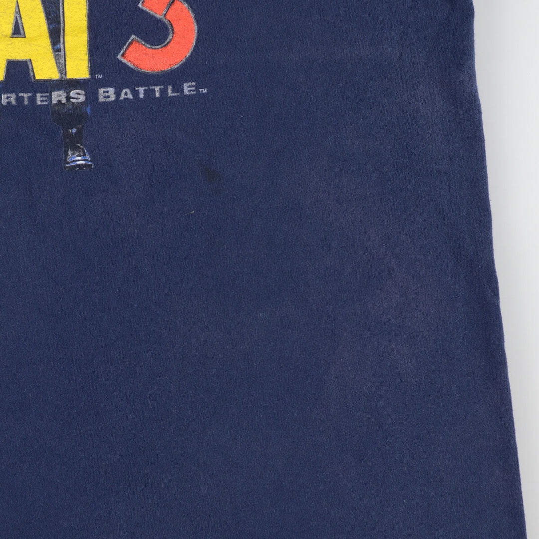 90'S Hanes BEEFY-T Back Print T-Shirt Men's L Vintage /eaa442870