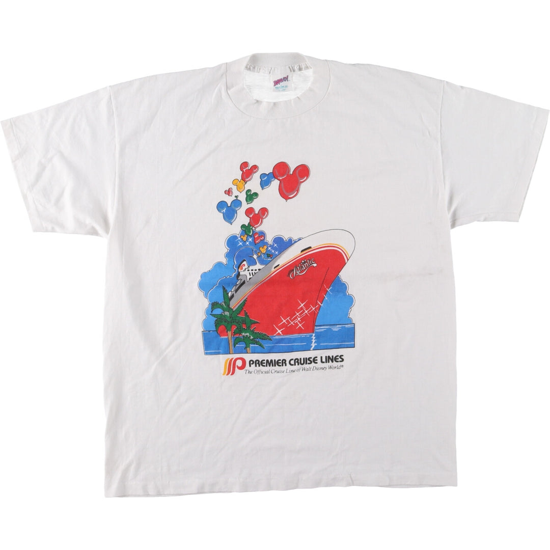 90'S BREAK AWAY INC. Premier Cruise Line Disney Printed T-Shirt Men's XL Vintage /eaa442884