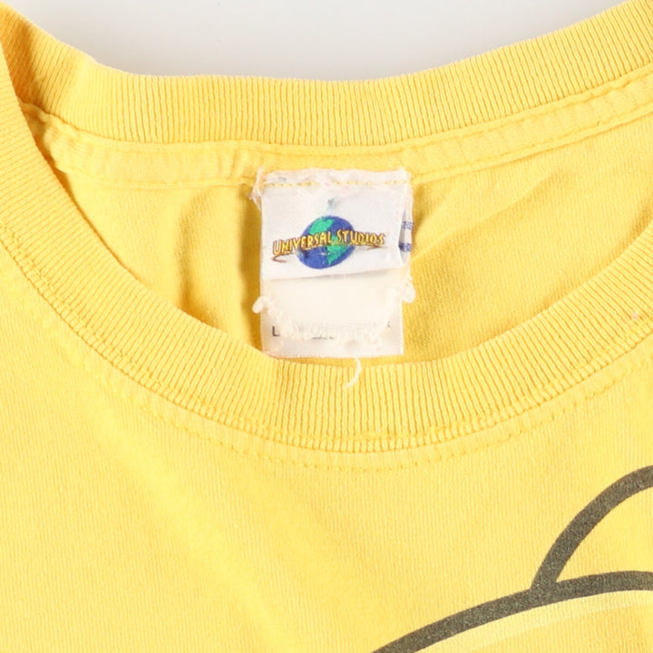 UNIVERSAL STUDIOS THE SIMPSONS The Simpsons Large Print Character Print T-Shirt Men's L /eaa442923