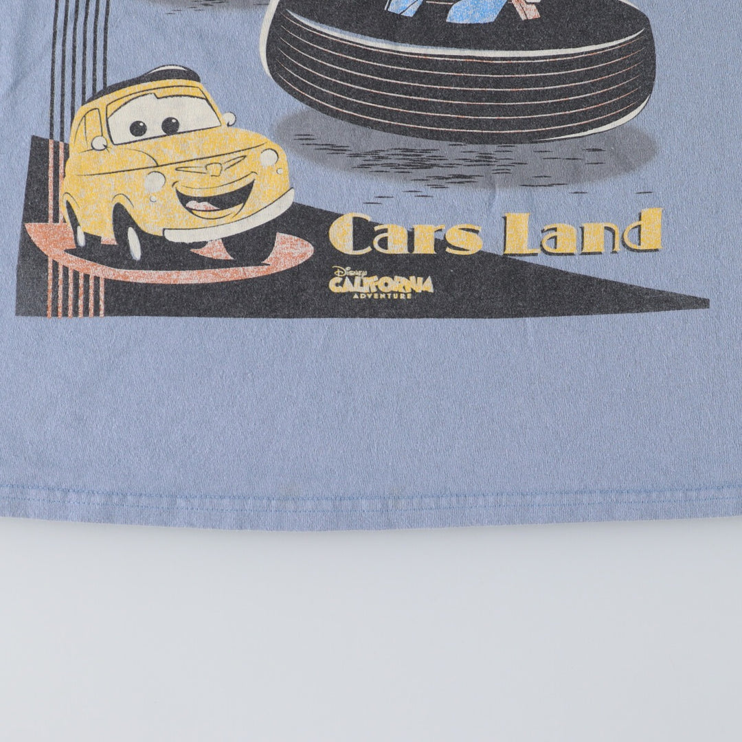 DISNEY PARKS Cars Land Character Print T-Shirt Men's L /eaa442935
