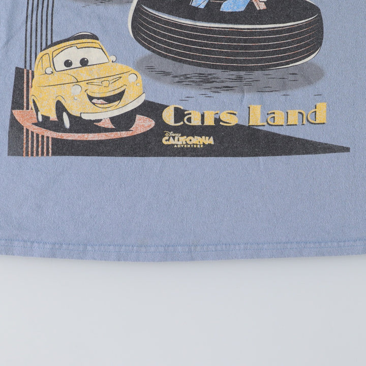 DISNEY PARKS Cars Land Character Print T-Shirt Men's L /eaa442935