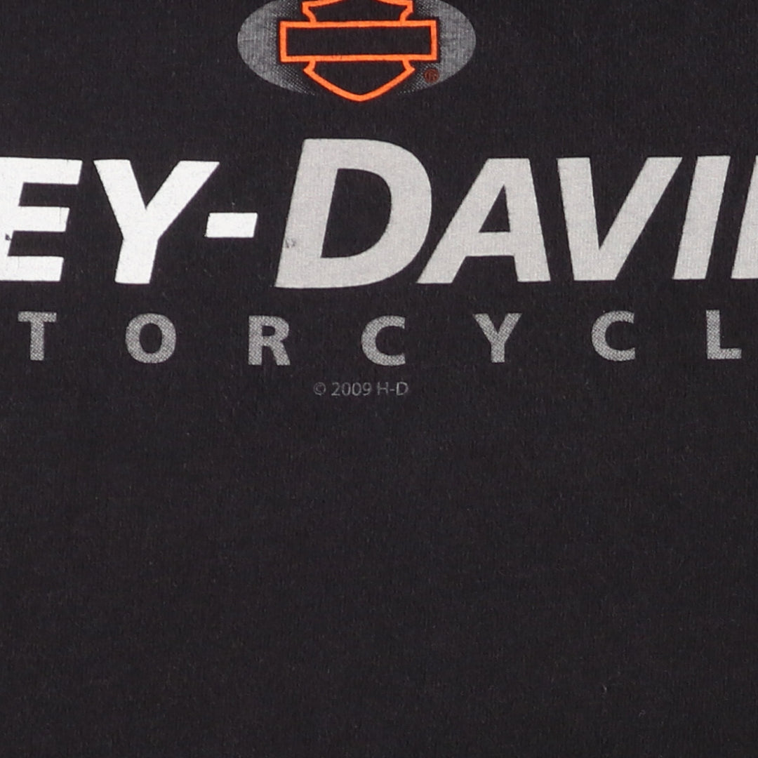 00'S Harley-Davidson Motorcycle Bike T-shirt Men's L /eaa443024