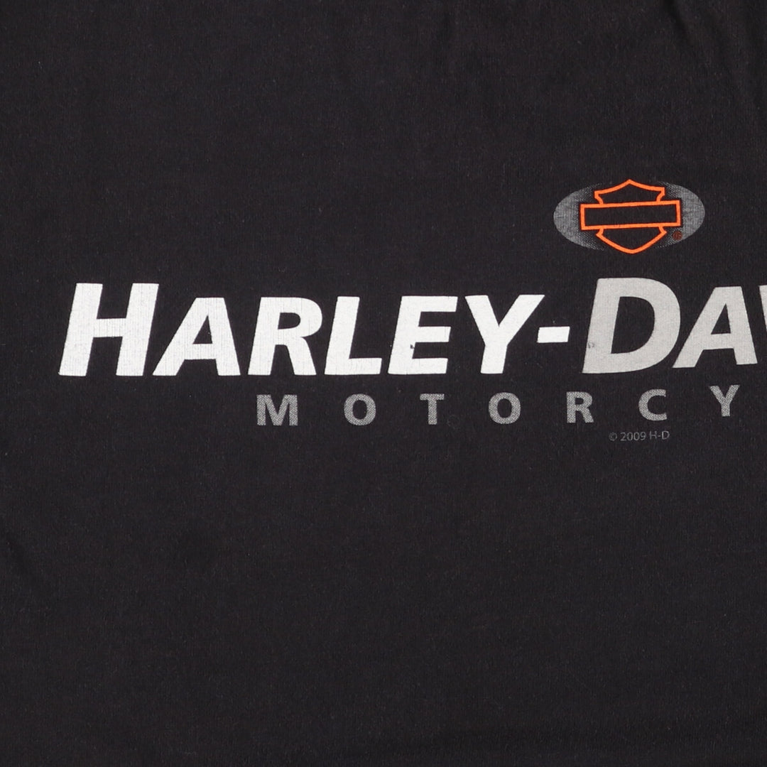 00'S Harley-Davidson Motorcycle Bike T-shirt Men's L /eaa443024