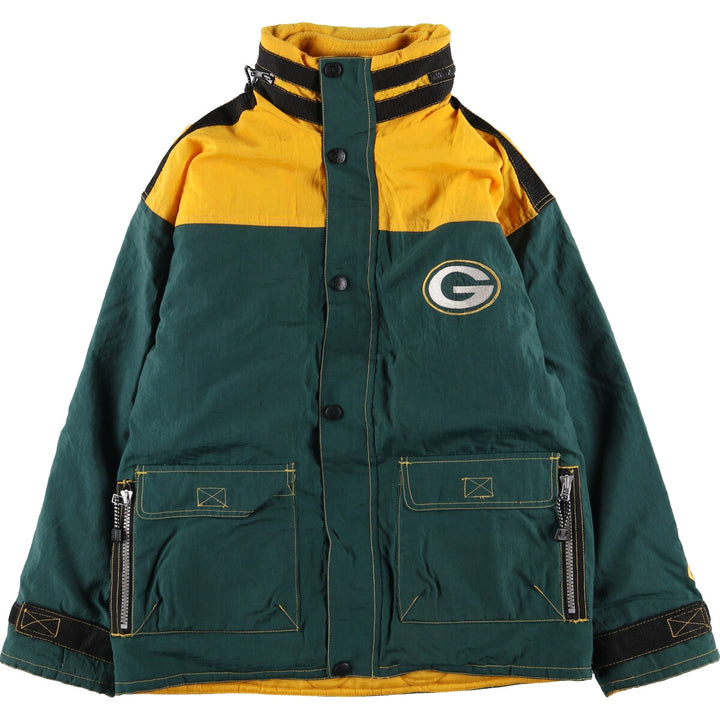 90'S Champion NFL Green Bay Packers padded puffer jacket, men's M size, vintage / eaa443080